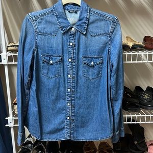 Gap denim shirt